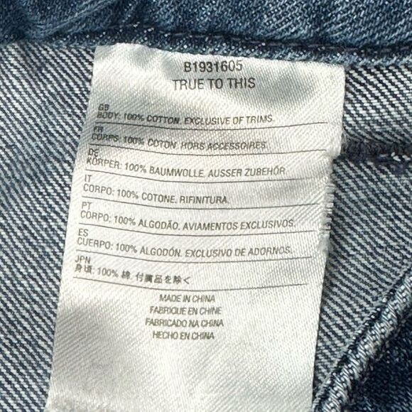 Vintage 90s Volcom Wide Leg Flare High Rise Flare Denim Jeans Women’s Size 1 - Picture 16 of 16